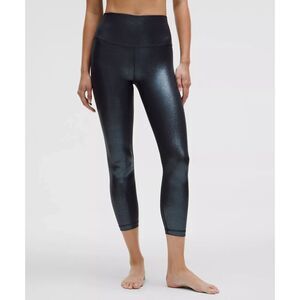 lululemon‎ Align™ High-Rise Ribbed Pant 25" Shine, Size 10 NWT